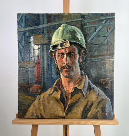 Oil painting Fire and metal Munk Igor Alexandrovich