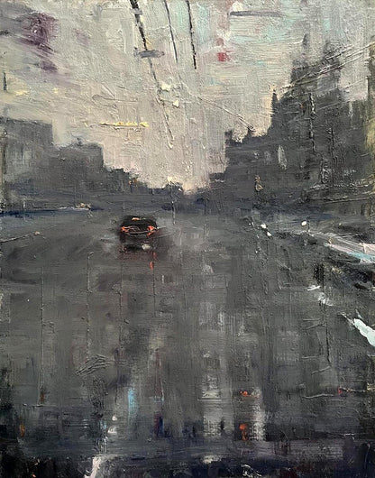 Oil painting Speed Volodymyr Pashchenko