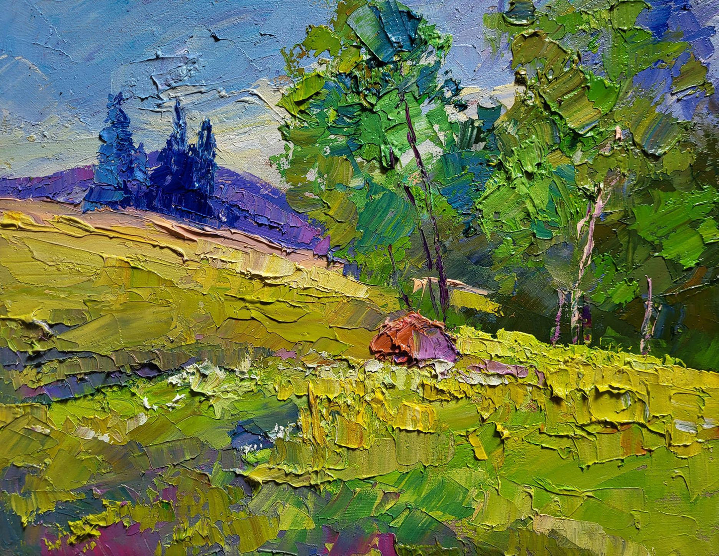 Oil painting Cone Boris Serdyuk