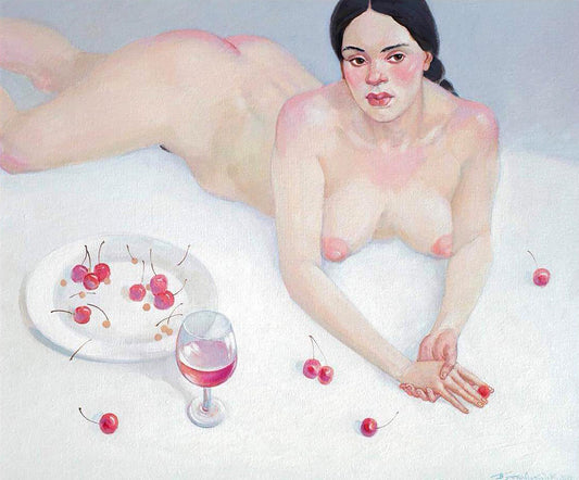 Acrylic painting Dessert Nicolay Butkovsky