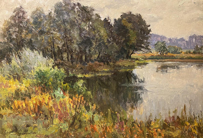 Oil painting By autumn Nikolay Rabotyagov