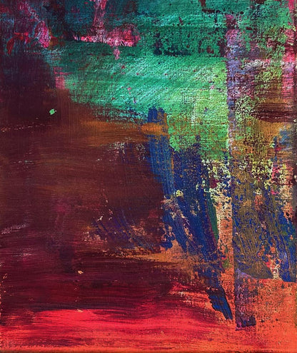 Acrylic painting Pursuit of a dream Olga Melezhik