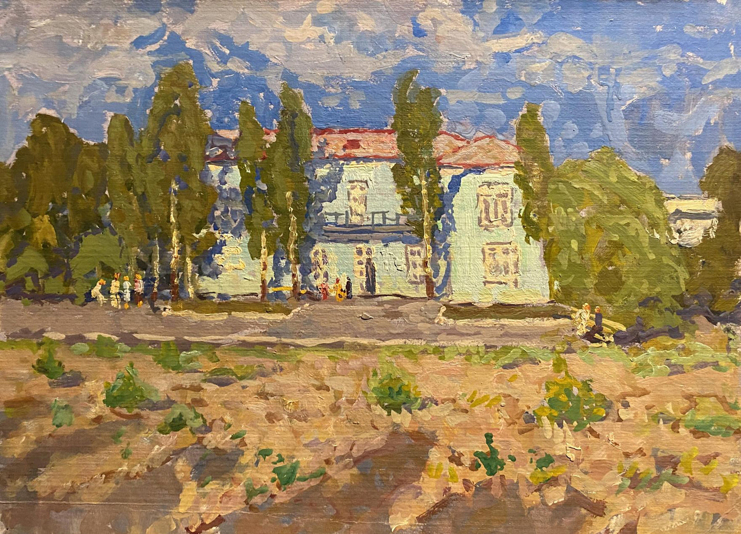 Oil painting School Grigoriy Ruban
