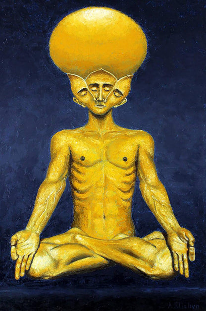 Oil painting Enlightenment Andriy Klishyn