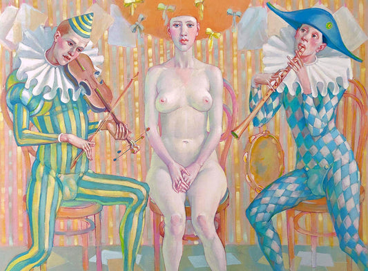 Acrylic painting Serenades Nicolay Butkovsky