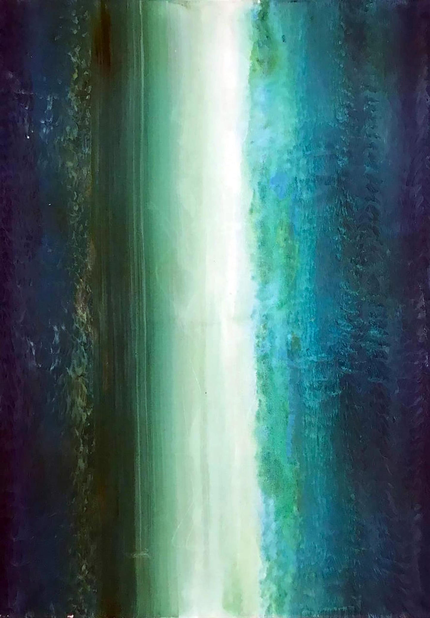 Acrylic painting Water Olga Melezhik