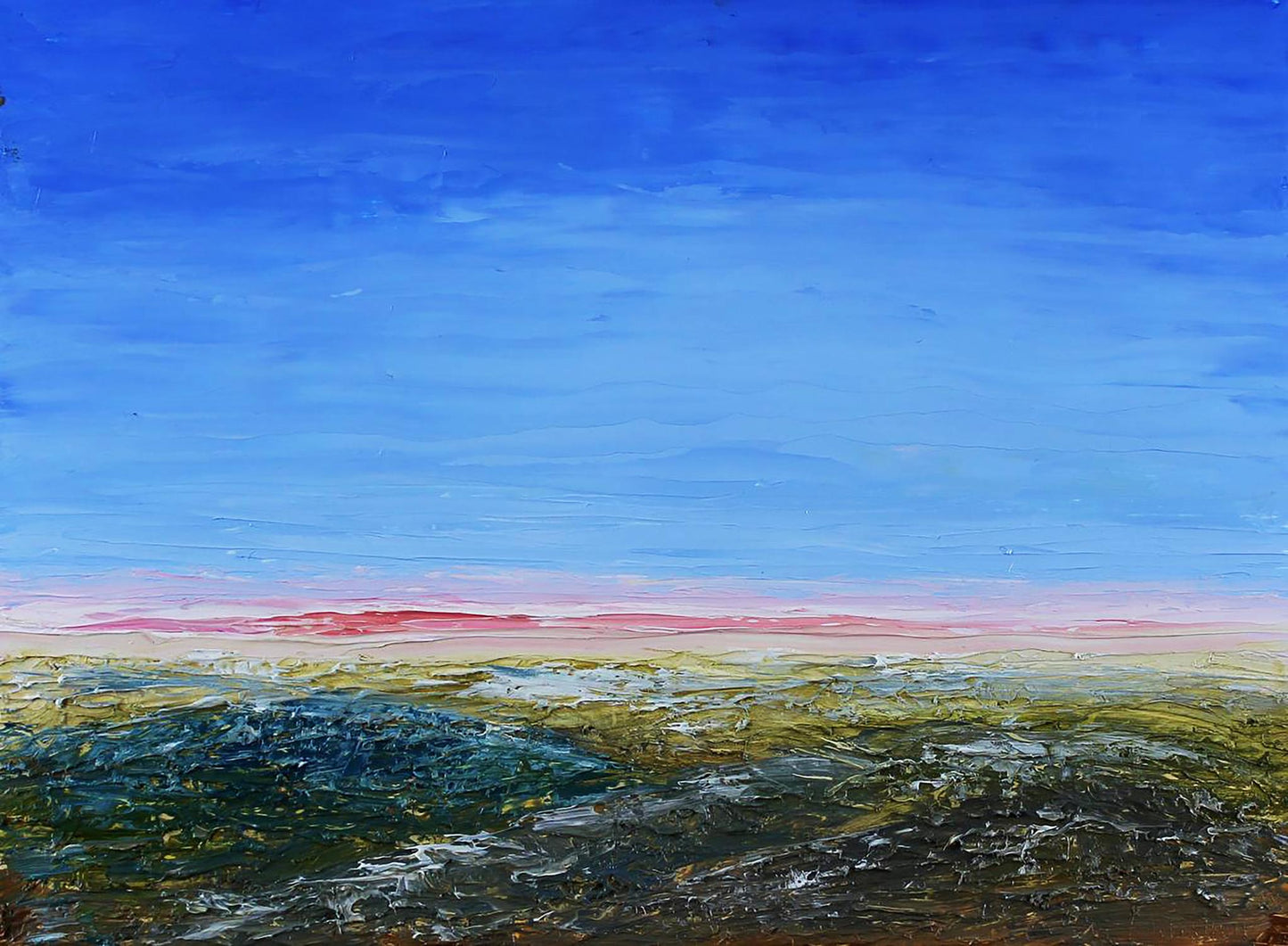 Oil painting Northern landscape Andriy Klishyn