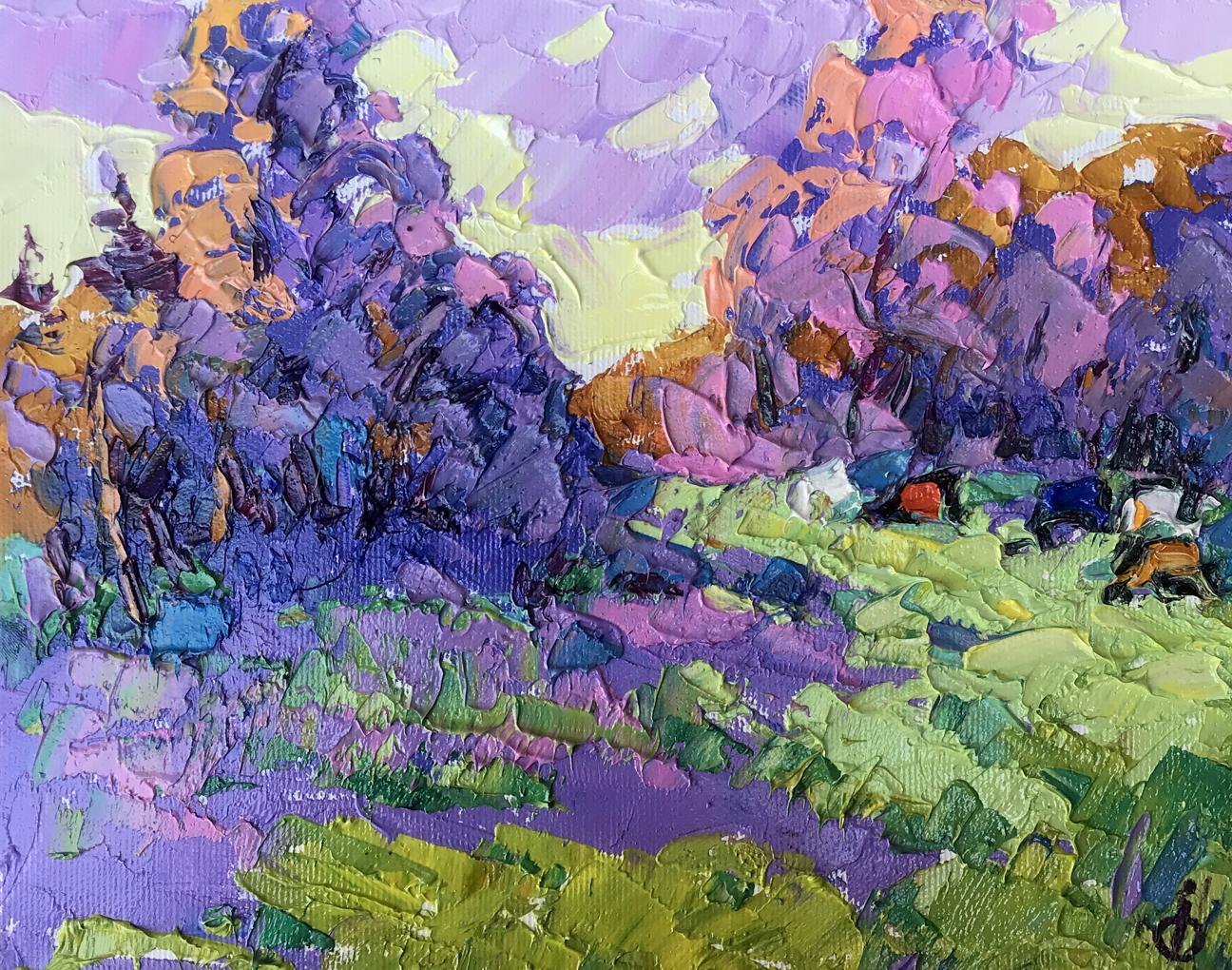 Oil painting Juicy meadows Alex Ivanyuk
