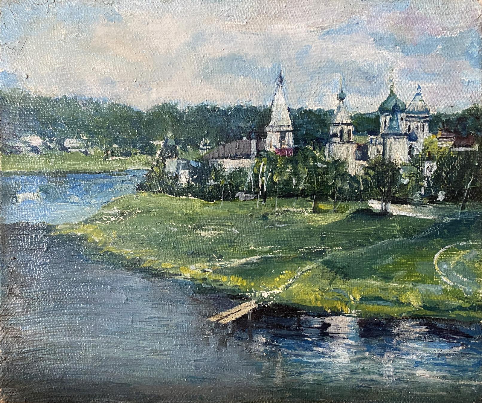 Oil painting Staritsa V. Odintsov
