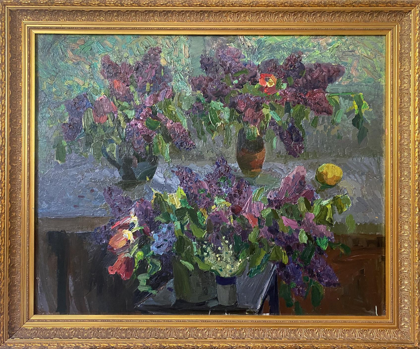 Oil painting Lilac Matyushenko Victor Ivanovich