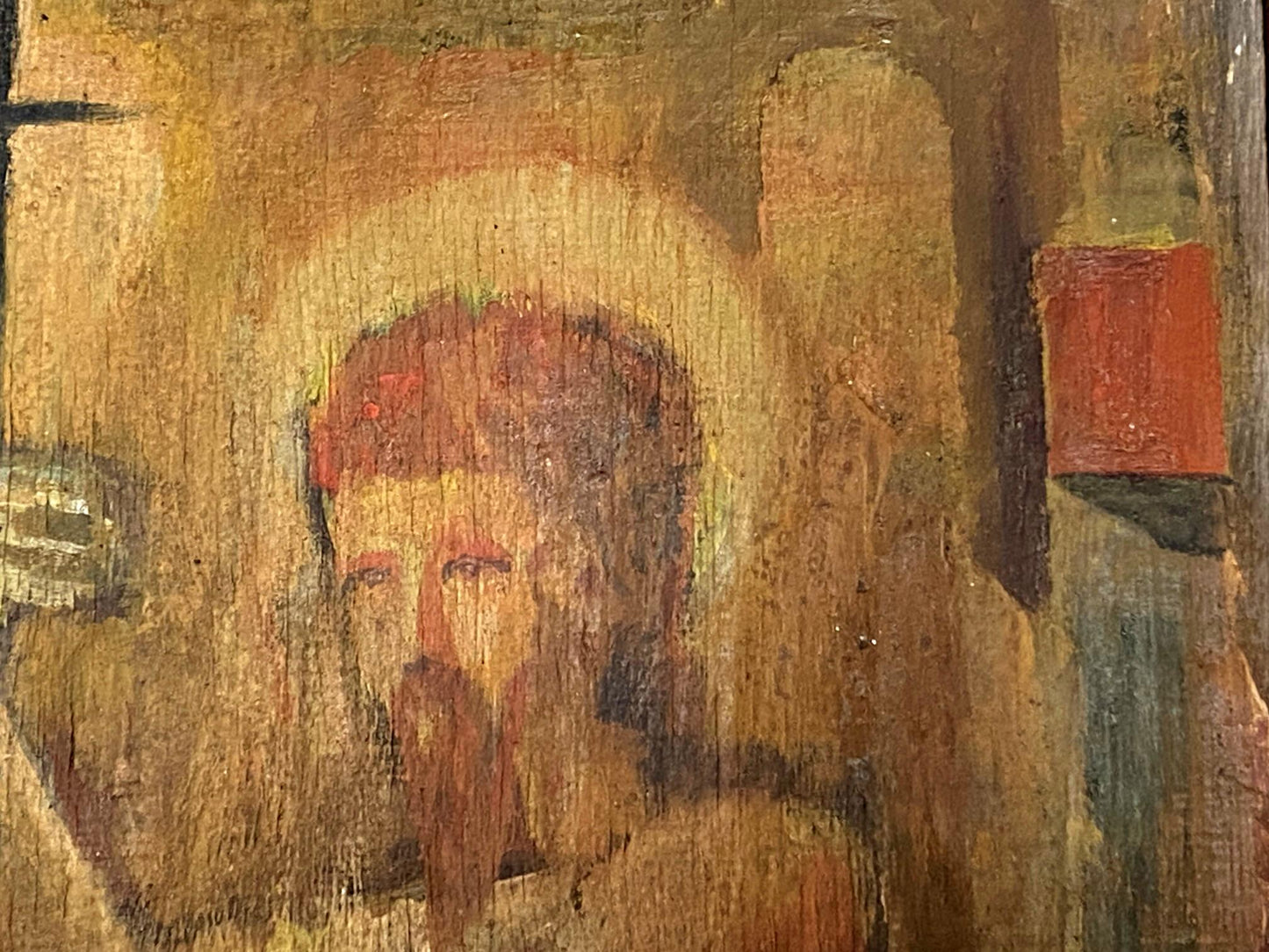Oil painting Portrait of a priest Valentin Dmytrovych Khrushch