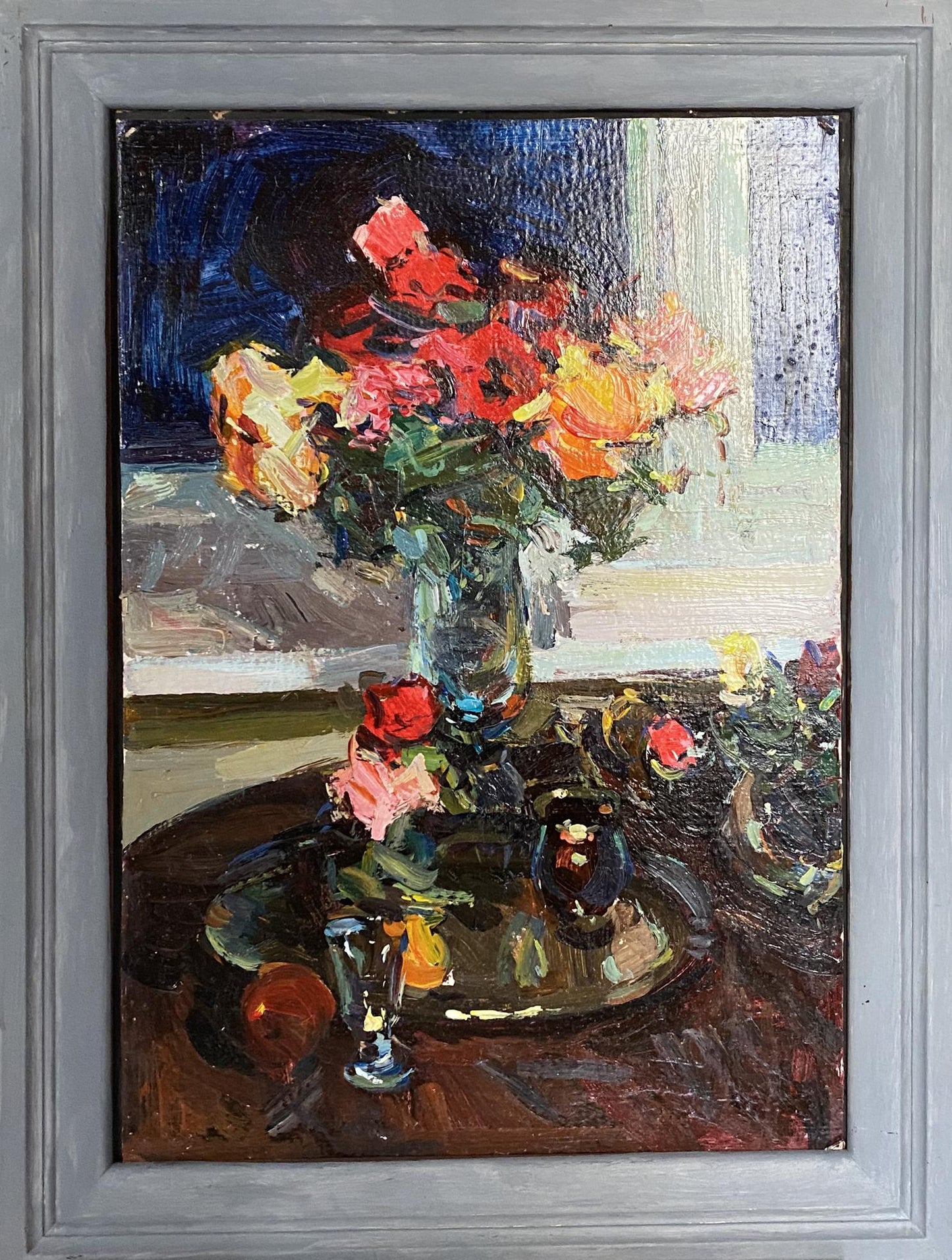 Oil painting Vase with Flowers Ryman Evgeny Nikolaevich