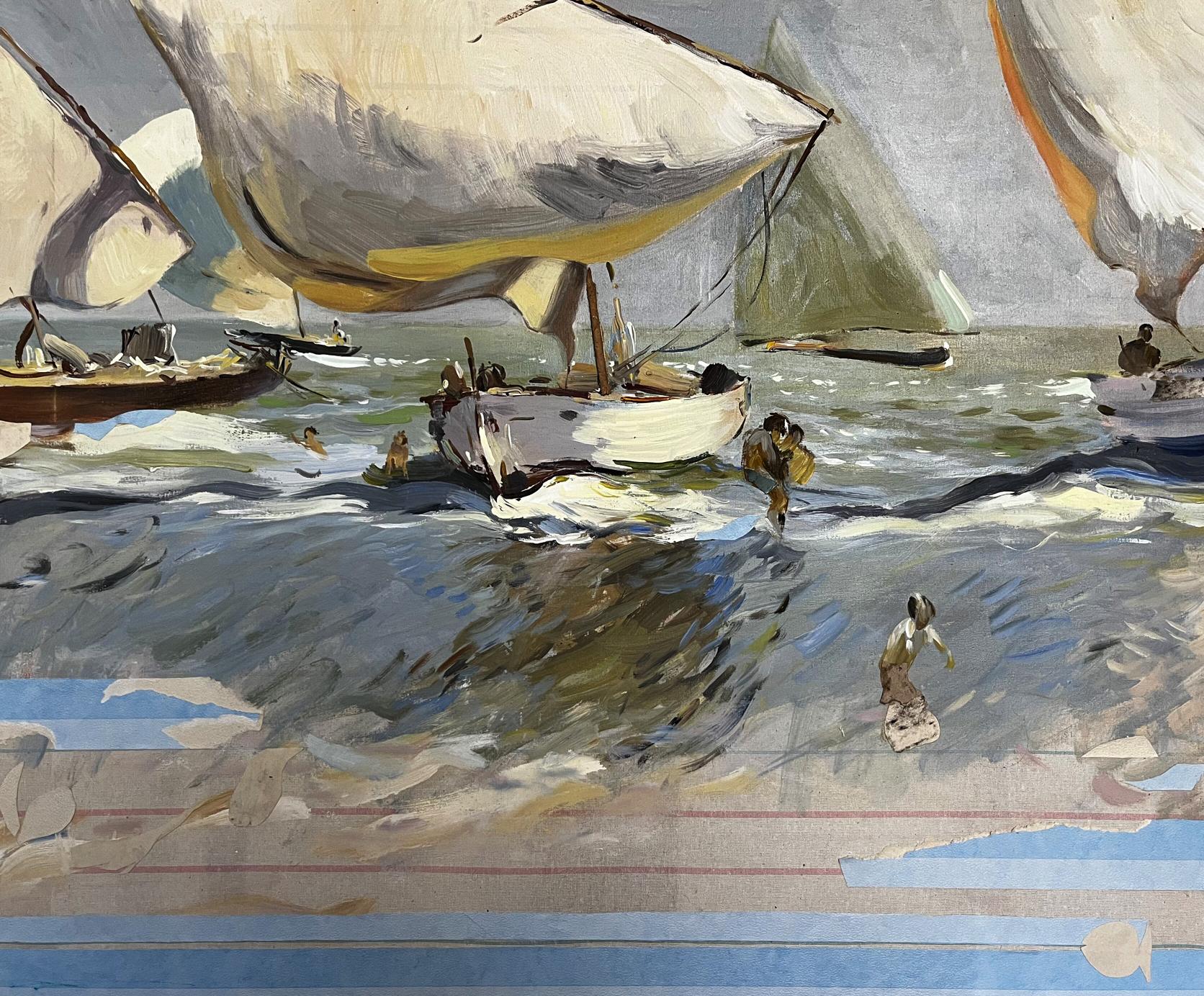 Oil painting In the sea Barabash Svyatoslav Sergeevich