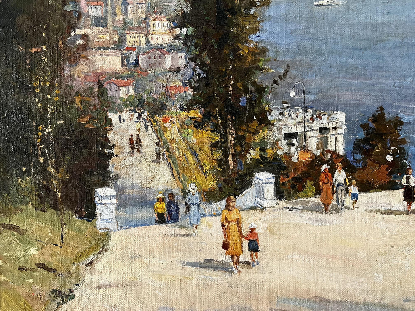 Oil painting Odessa is a delightful city Sidoruk Volodymyr Fedorovich