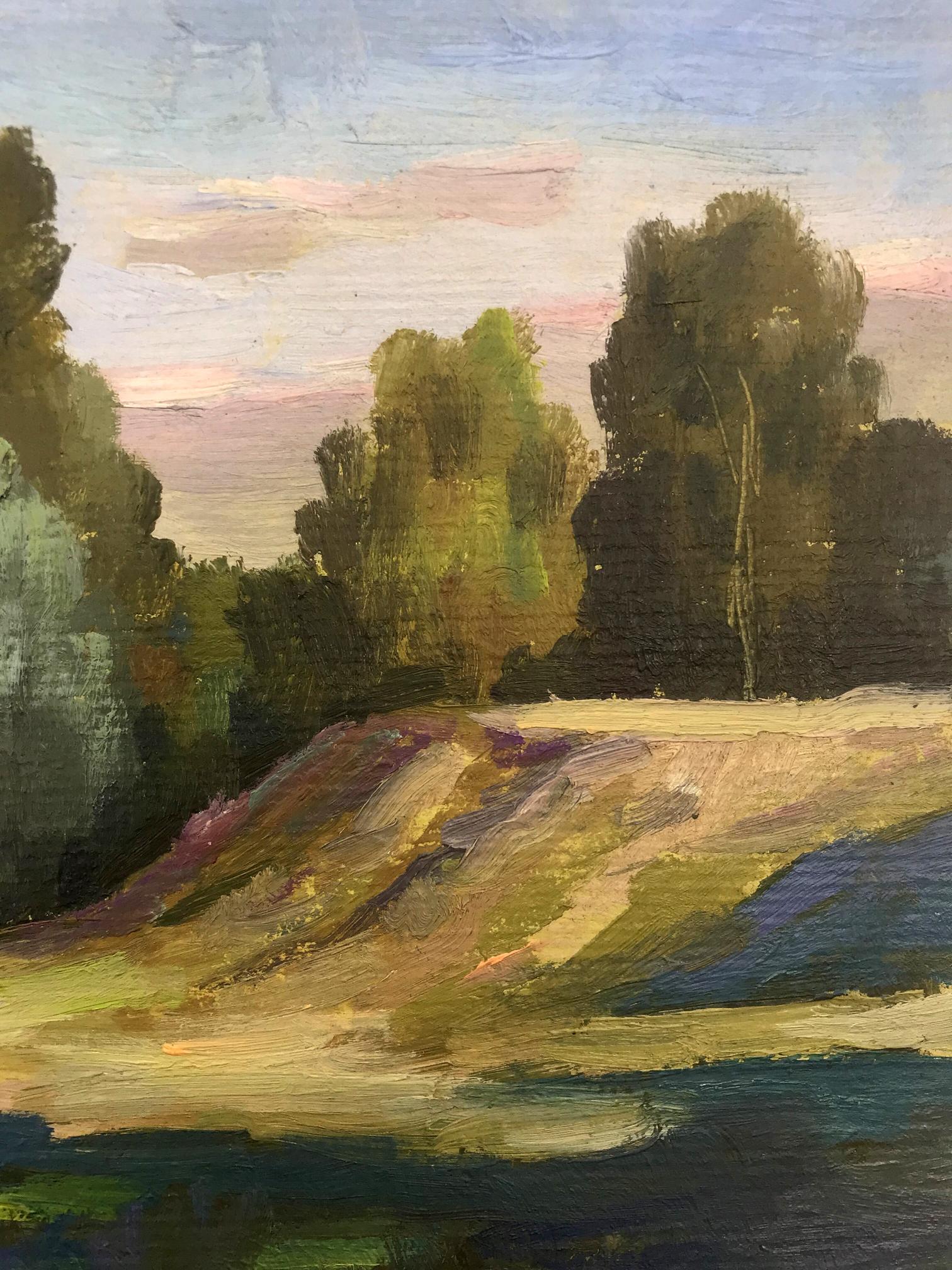 Oil Painting Nature Forest landscape