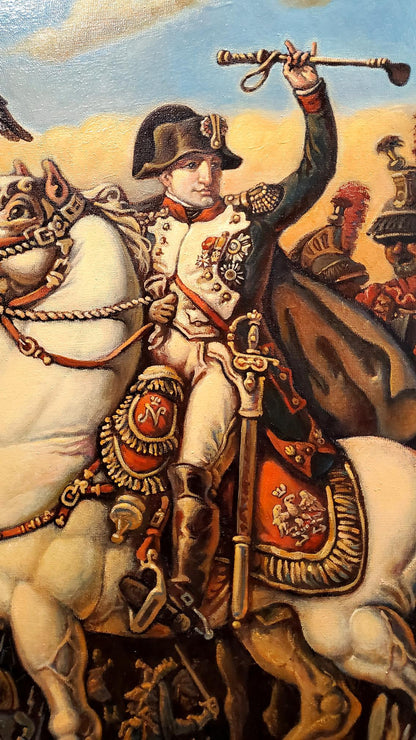 Oil painting Napoleon Daniil Litvinov