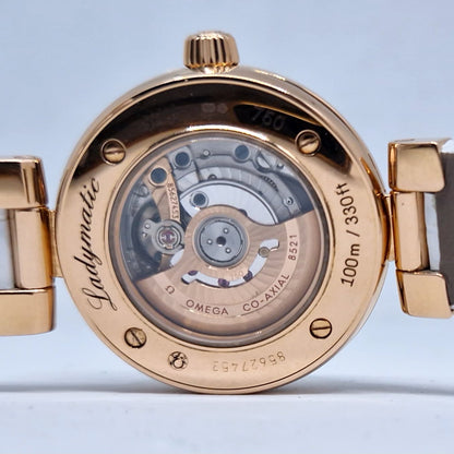Omega De Ville Ladymatic 425.63.34.20.55.001 Gold 750 Diamonds