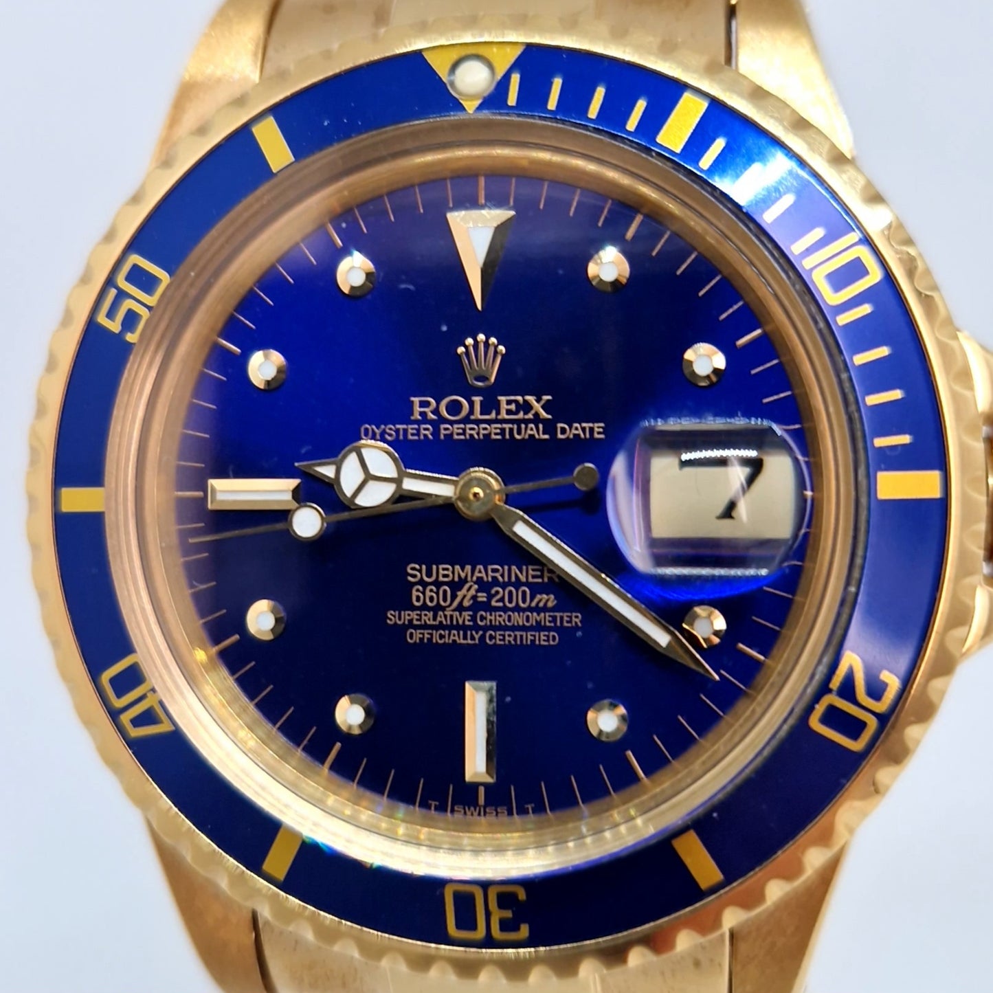 Rolex Submariner Date 1680 18K Gold