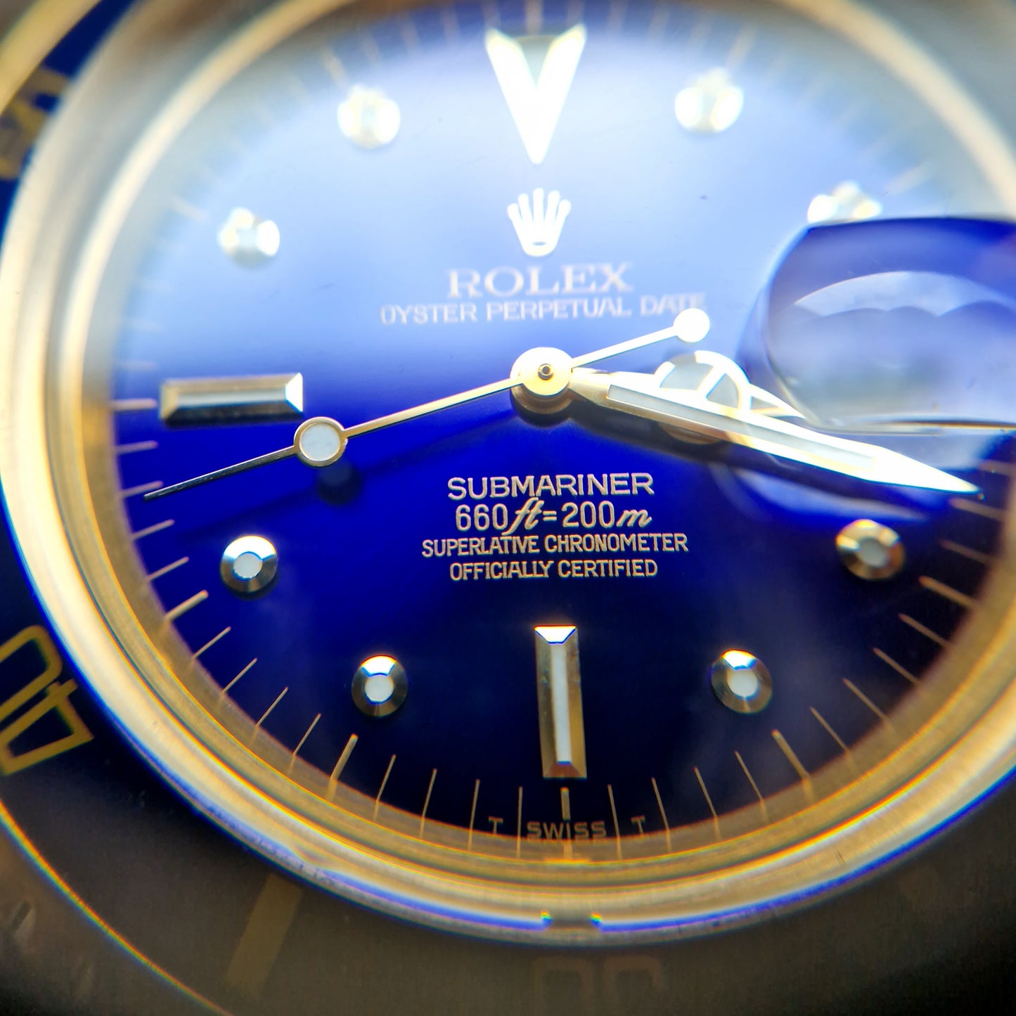 Rolex Submariner Date 1680 18K Gold