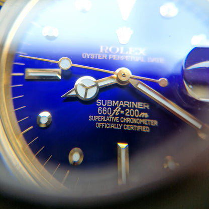 Rolex Submariner Date 1680 18K Gold