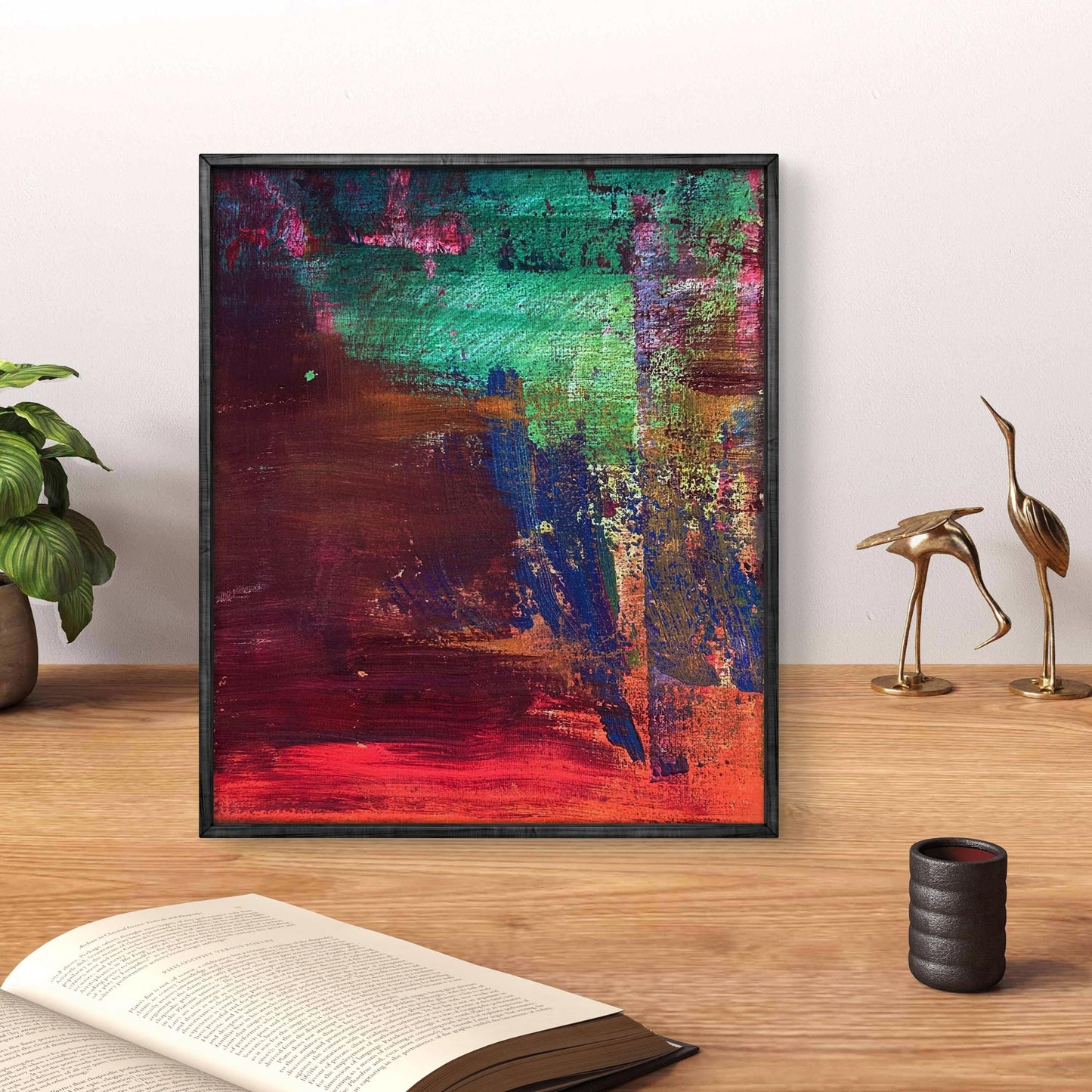 Acrylic painting Pursuit of a dream Olga Melezhik