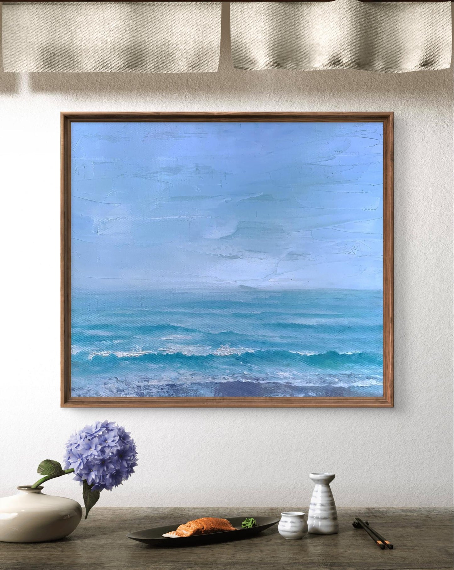 Oil painting Warm sea Unknown artist