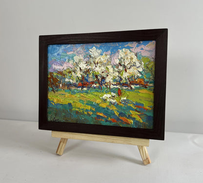 Oil painting Spring has come Oksana Ivanyuk