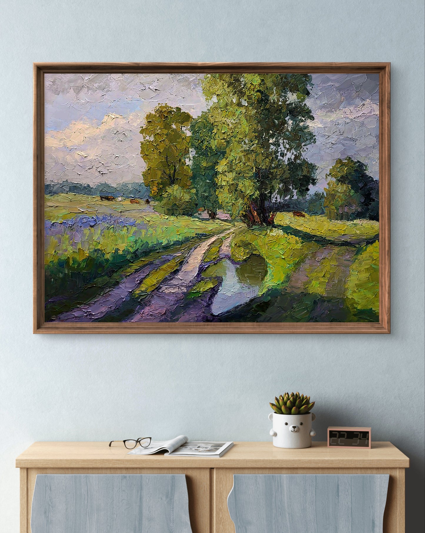 Oil painting Summer day Serdyuk Boris Petrovich