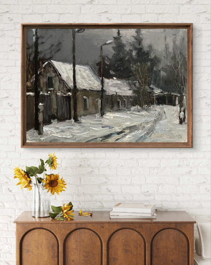 Oil painting White carpet Volodymyr Pashchenko