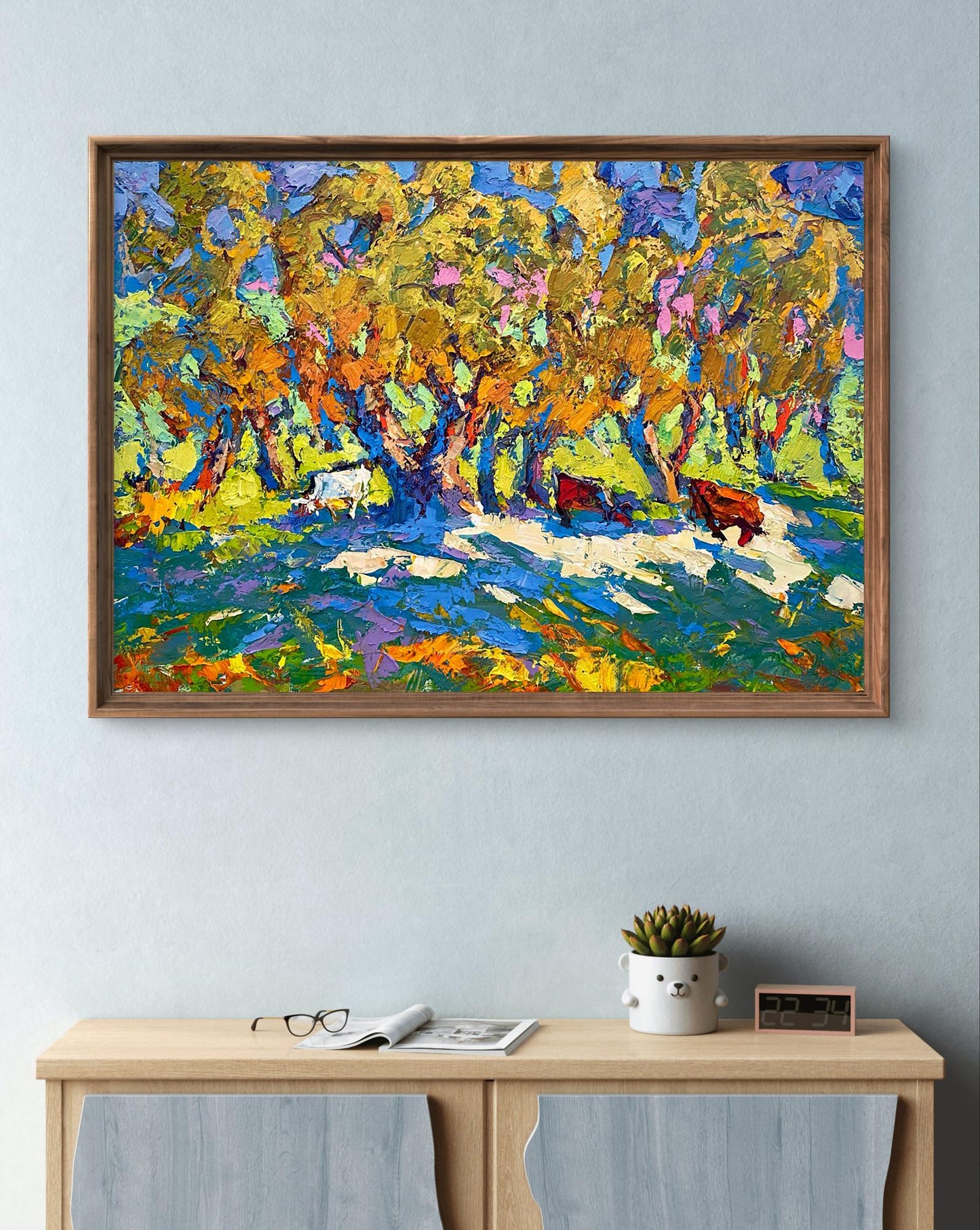 Oil painting Autumn rustle Oleksiy Ivanyuk