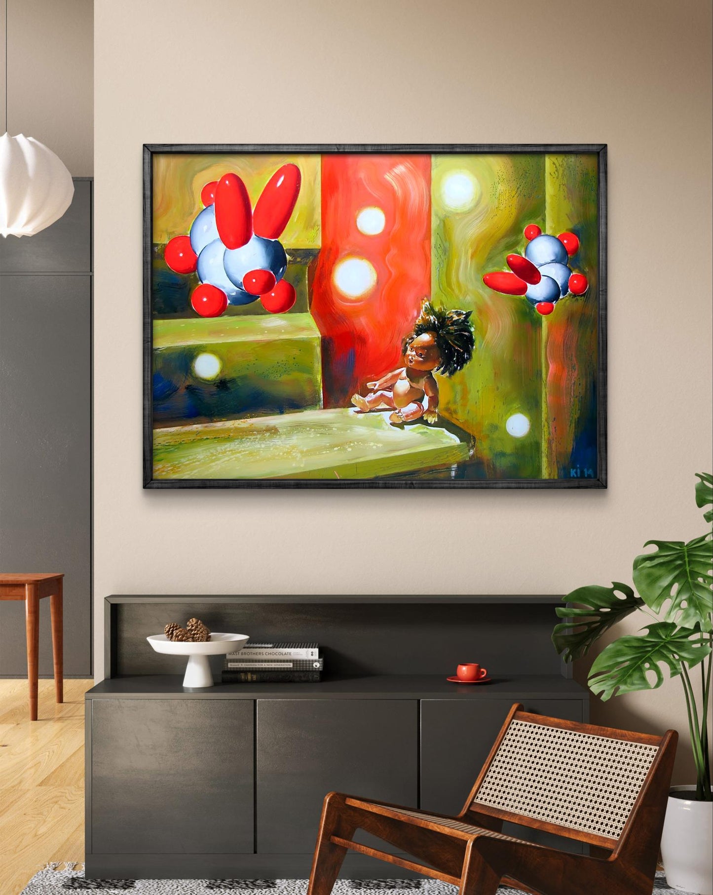 Oil painting Good night Igor Konovalov