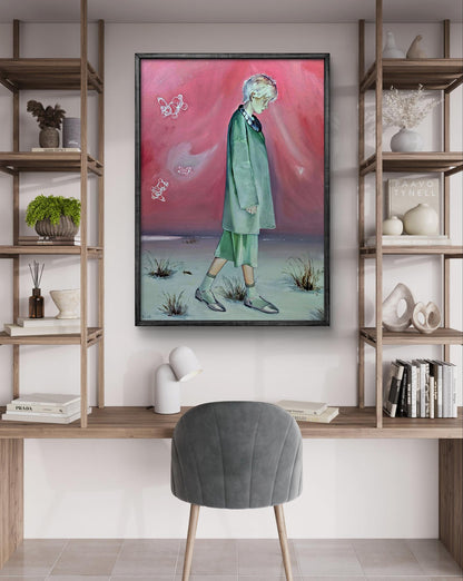 Oil painting A person's walk through blogs Igor Konovalov