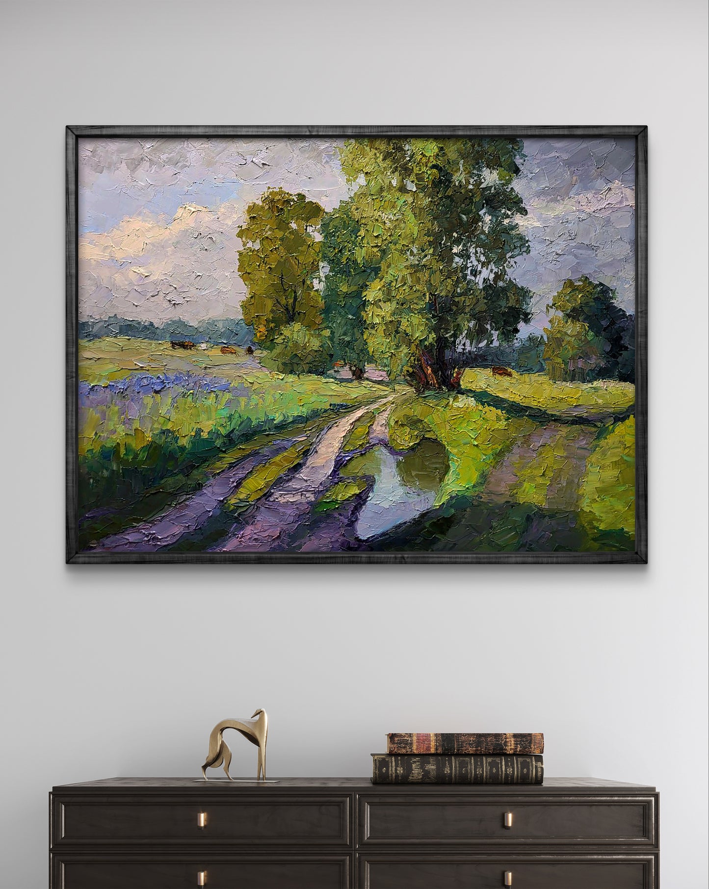 Oil painting Summer day Serdyuk Boris Petrovich