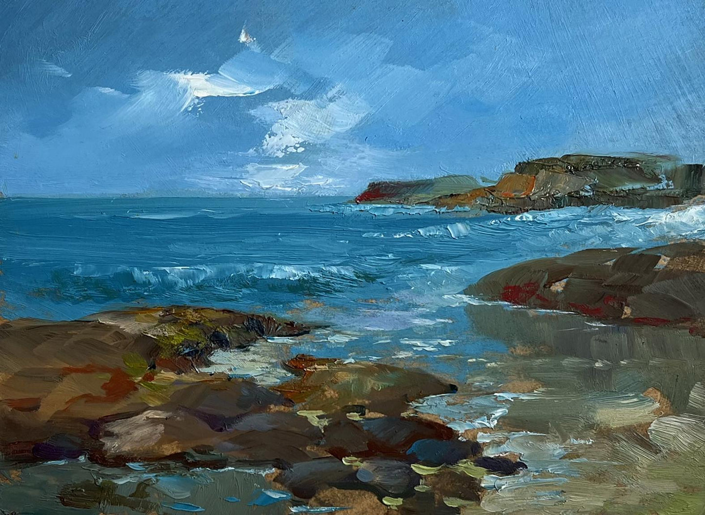 OIl painting Sea horizon Yuriy Suprunchuk