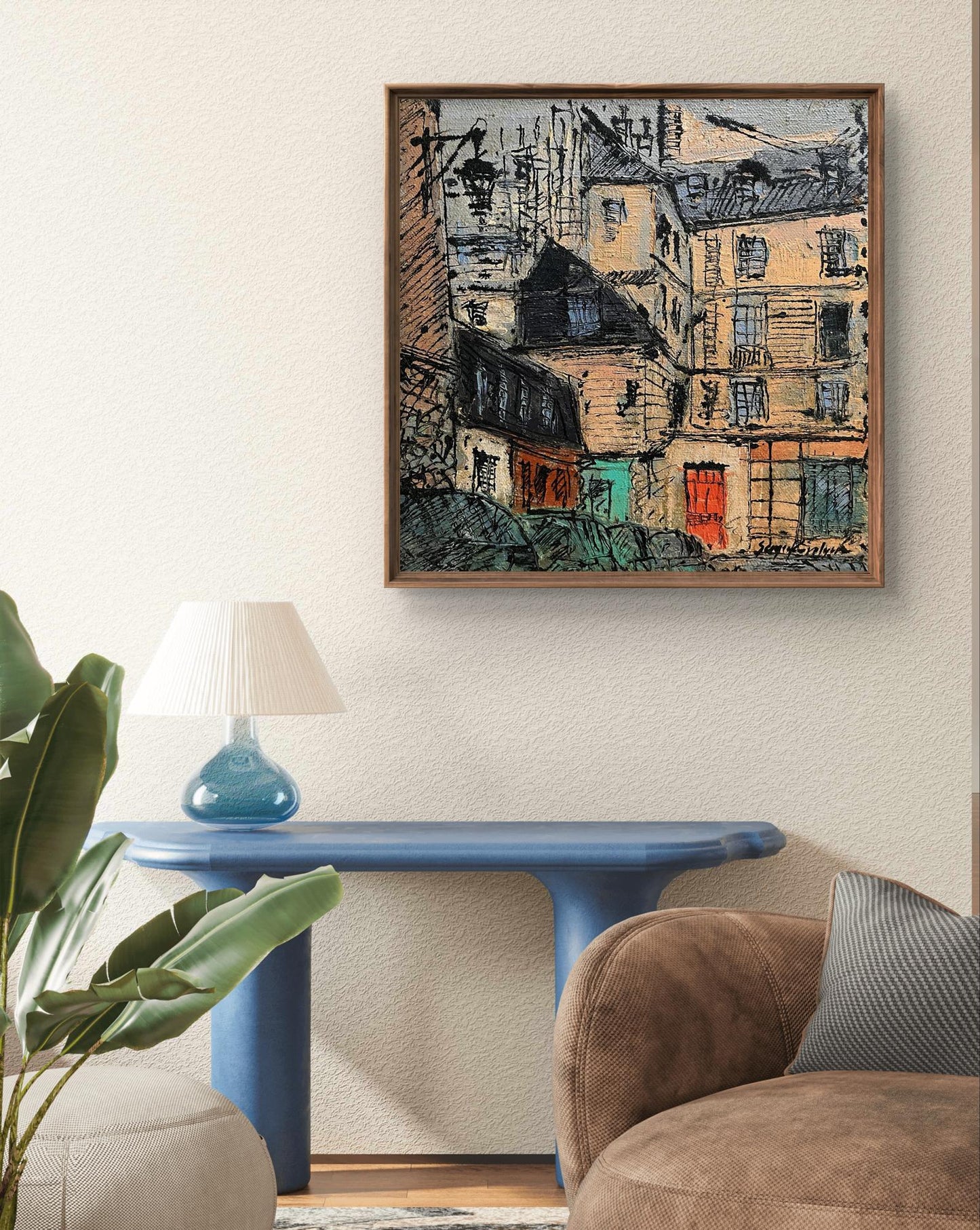 Oil painting Parisian comfort Serhiy Kovalev