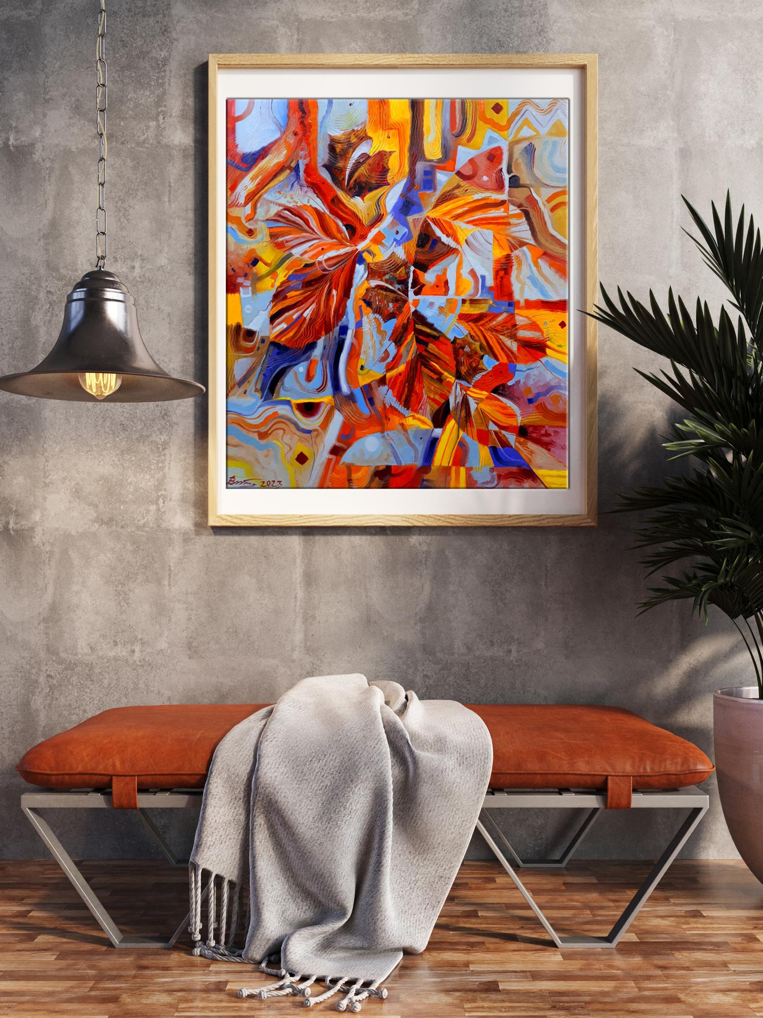 Abstract paintings collection   