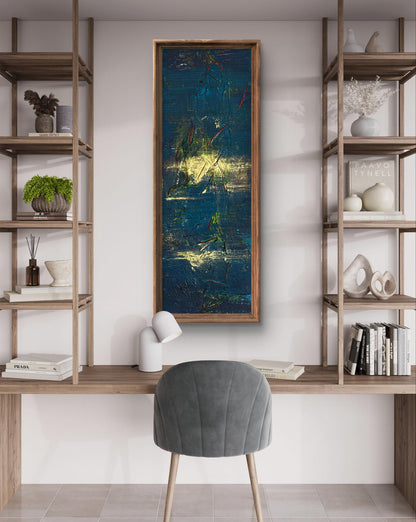 Acrylic painting Night adventure Olga Melezhik