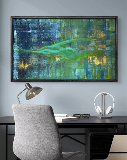 Acrylic painting Summer dream Olga Melezhik