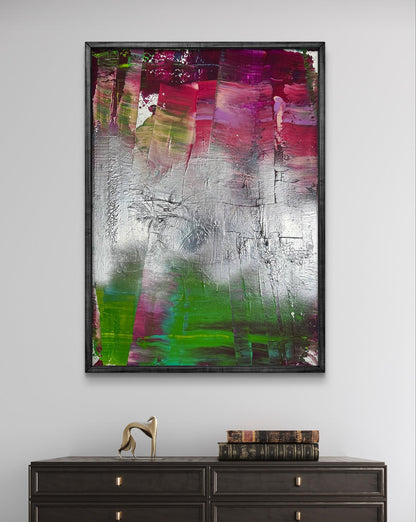 Acrylic painting Mirror of the Soul Olga Melezhik