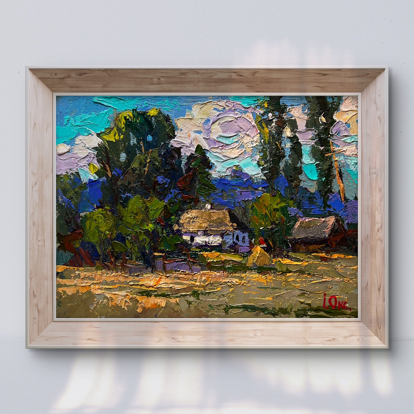 Oil painting Light summer breeze Oksana Ivanyuk