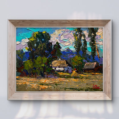 Oil painting Light summer breeze Oksana Ivanyuk