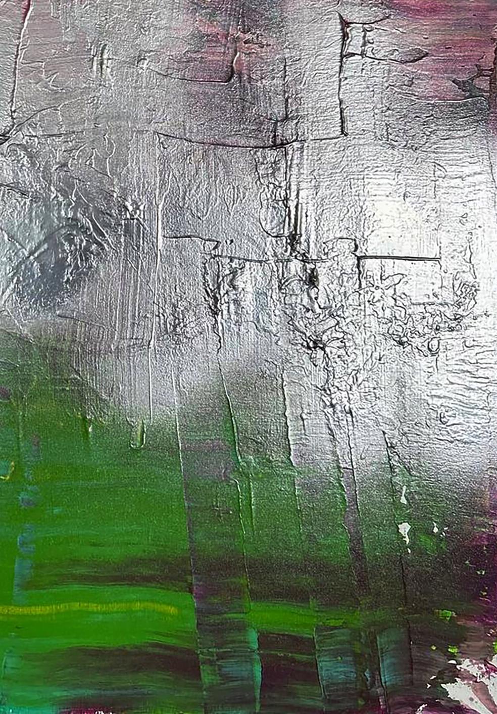 Acrylic painting Mirror of the Soul Olga Melezhik