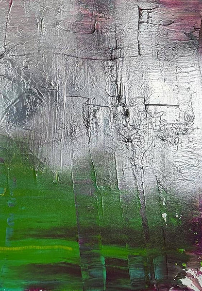 Acrylic painting Mirror of the Soul Olga Melezhik