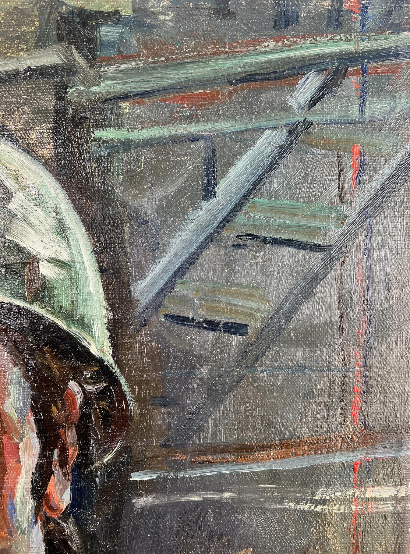 Oil painting Fire and metal Munk Igor Alexandrovich