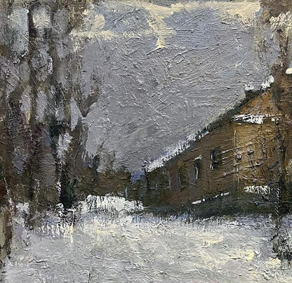 Oil painting City alleys Volodymyr Pashchenko