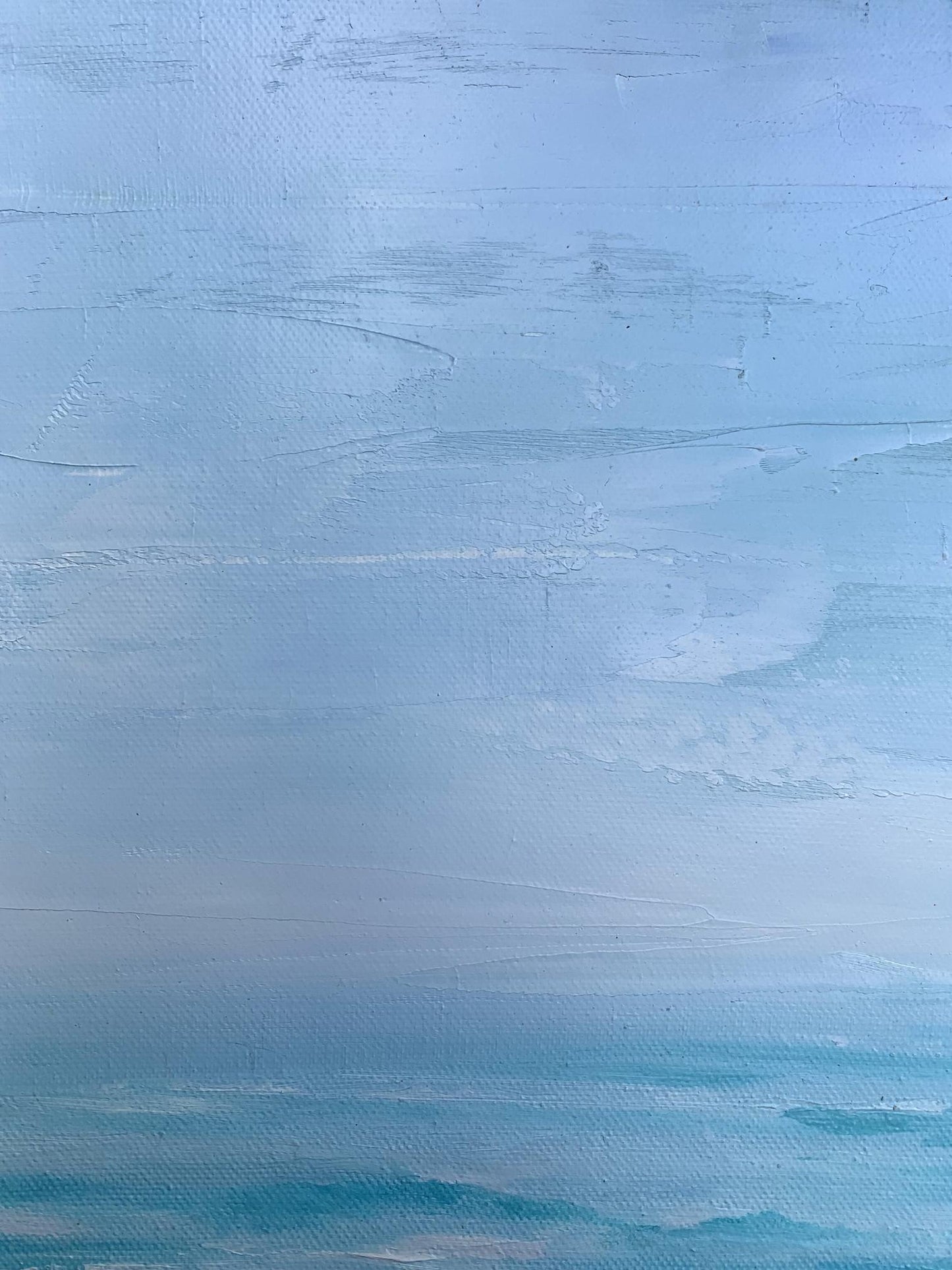 Oil painting Warm sea Unknown artist