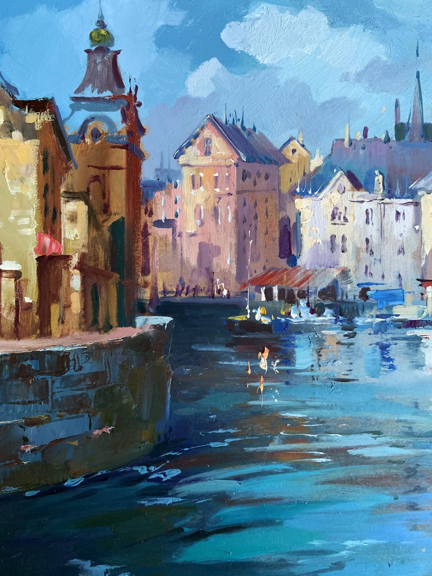 OIl painting Like in Venice Yuriy Suprunchuk