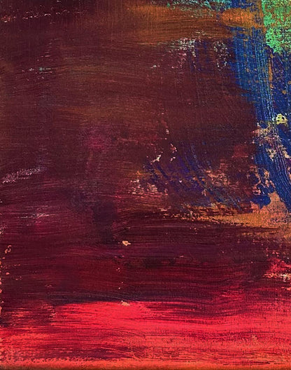 Acrylic painting Pursuit of a dream Olga Melezhik