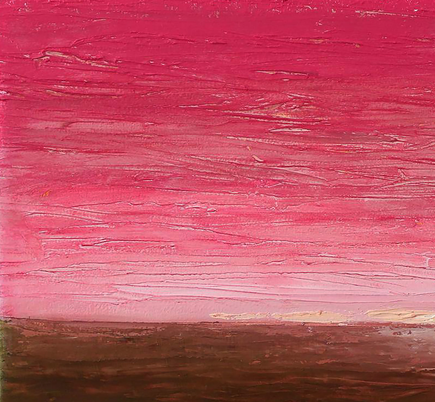 Oil painting Pink Horizon Andriy Klishyn