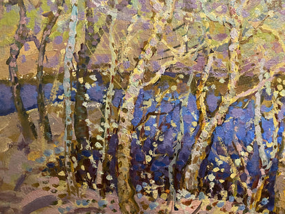 Oil painting April Awakening Grigoriy Ruban